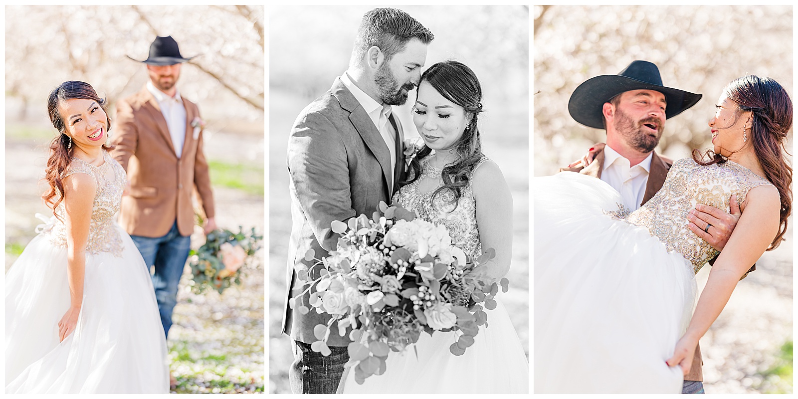 Almond Blossom Couples Session