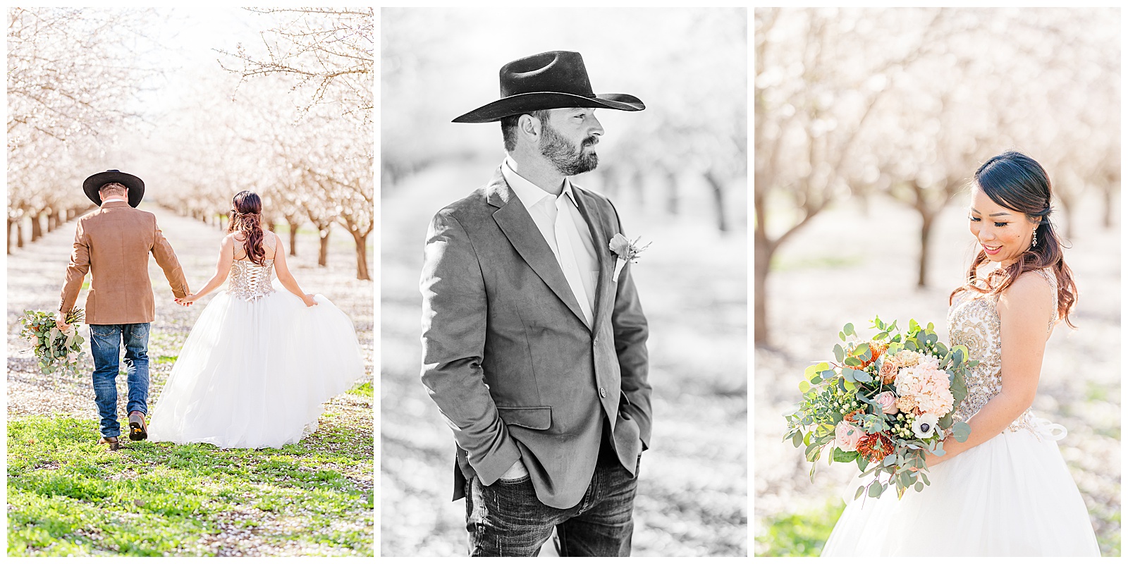Almond Blossom husband and Wife session