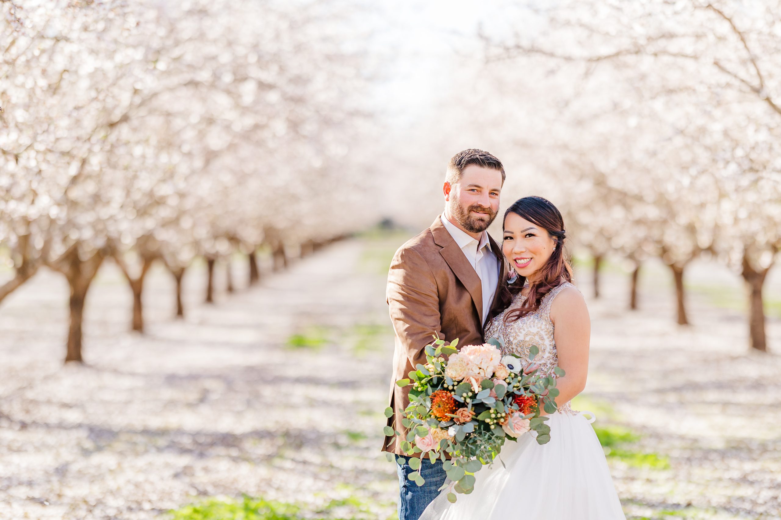 Almond Blossom Husband and Wife