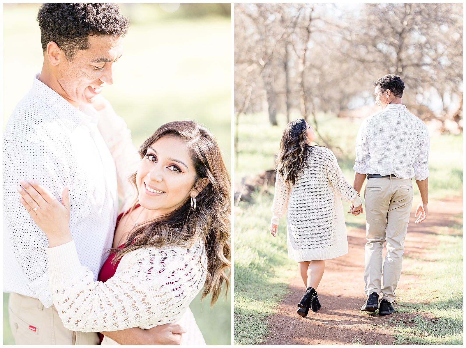 Sunset Engagement Session in Upper Park in Chico, CA