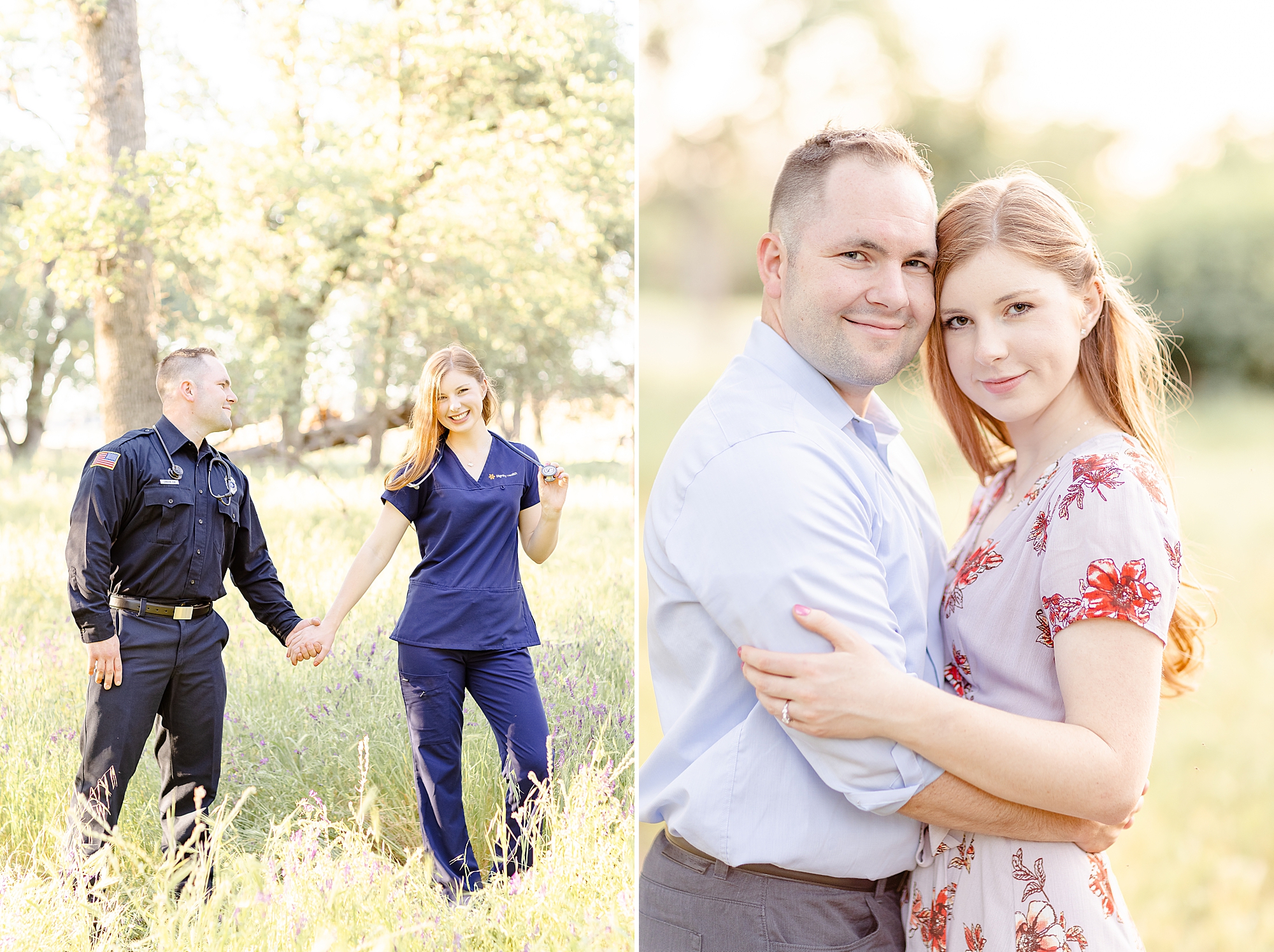 Nurse and Firefighter Engagement Session