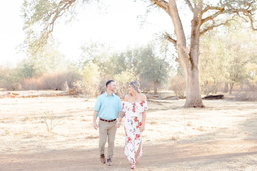 Upper Bidwell Park Fall Engagement Session