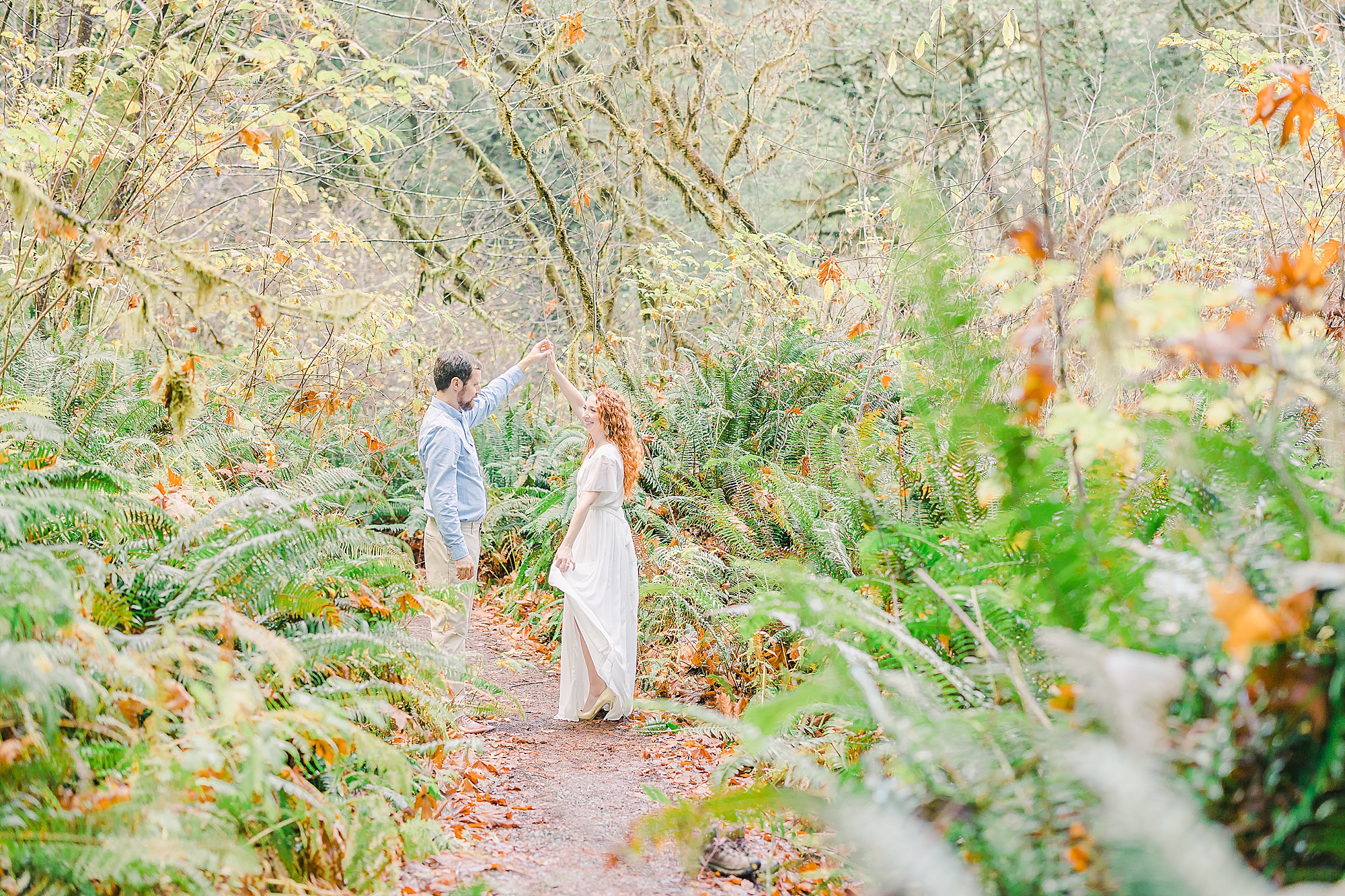 Engagement Session in the Redwoods